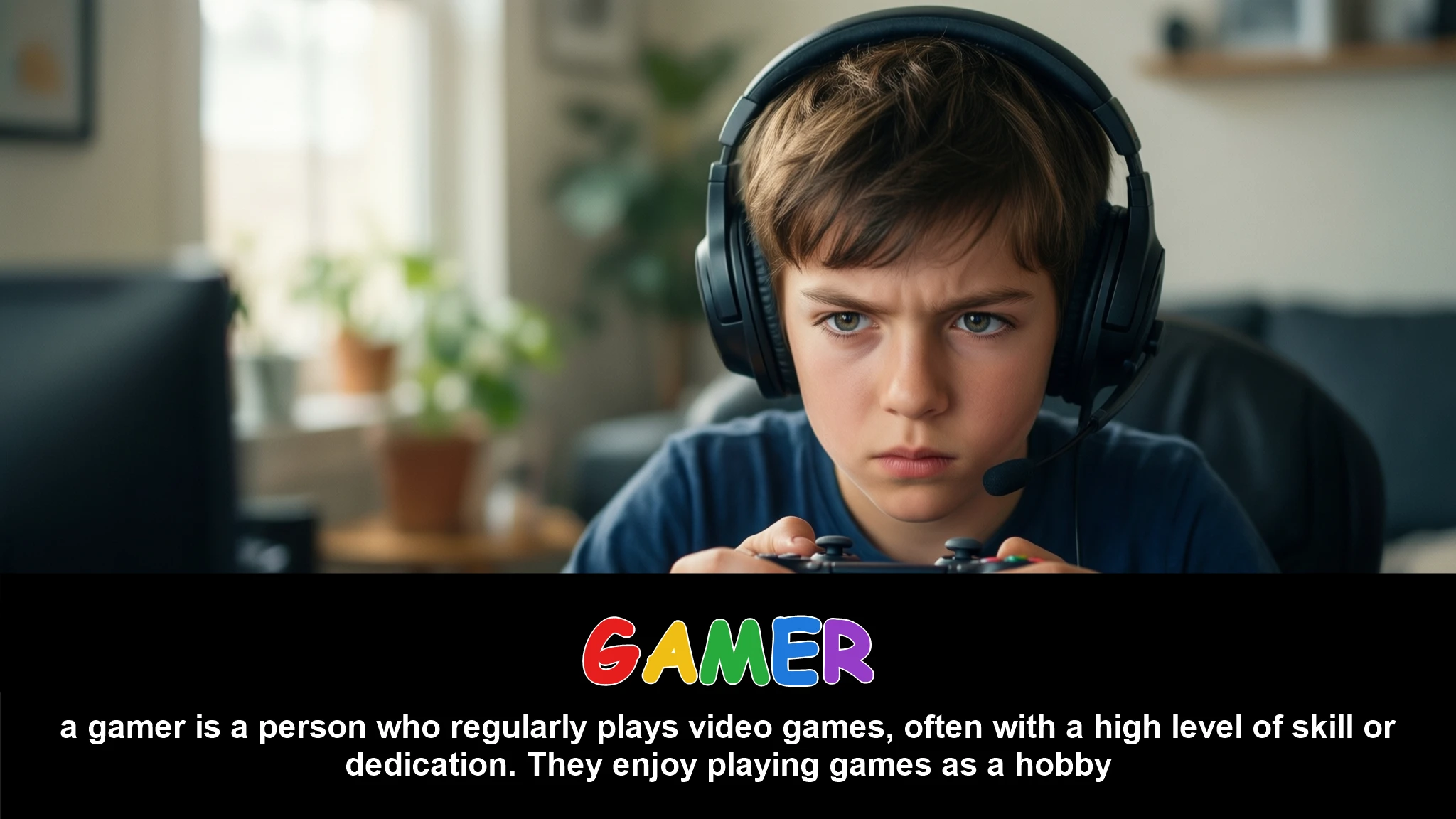 English Illustration for gamer